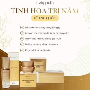 Sét trị nám tàn nhang, sáng da thần thánh Fair youth dành cho spa