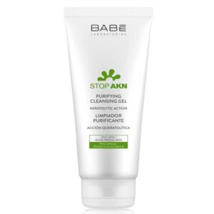 Sữa rửa mặt BABE Stop AKN Purifying Cleansing Gel cho da dầu mụn [200ml]